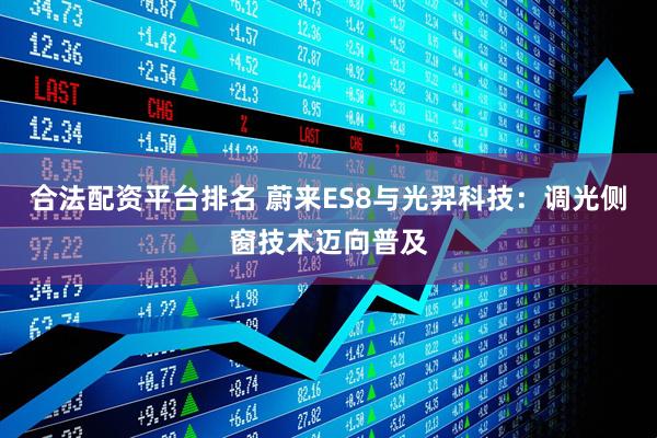 合法配资平台排名 蔚来ES8与光羿科技：调光侧窗技术迈向普及