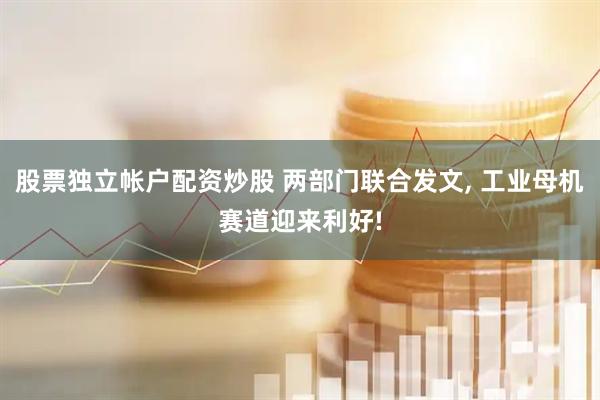 股票独立帐户配资炒股 两部门联合发文, 工业母机赛道迎来利好!